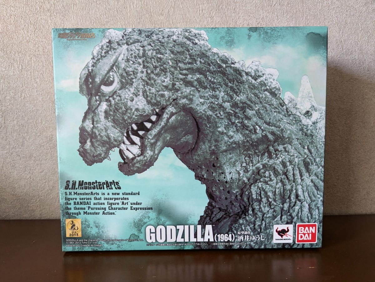 USED] BANDAI S.H.MonsterArts GODZILLA 1964 Figure - Yuuji Sakai