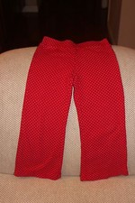 Gymboree Girls Size 4T Red White Polka Dot Pants Holiday Christmas Valentines