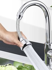 1pc Stainless Steel Faucet Splash-proof Head