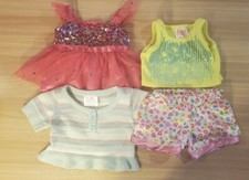 Lot of Build a Bear Clothing BAB Justice Cute Bear Clothes 4 Pieces Total