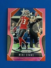 2019 Prizm Mike Evans Buccaneers Pink Prizm Parallel Football Card #192
