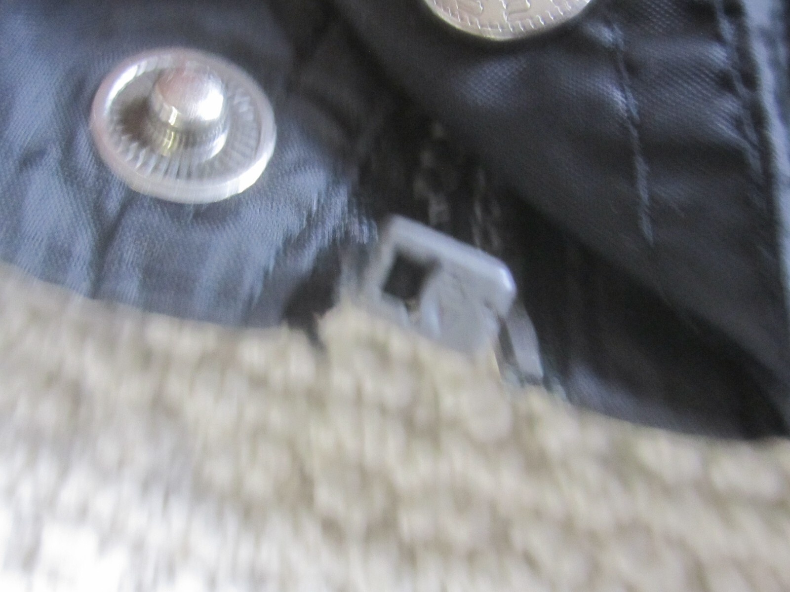 VTG Adidas Windbreaker Jacket Adult XL Black Blue Button Up Retro Polyester Mens thumbnail 3