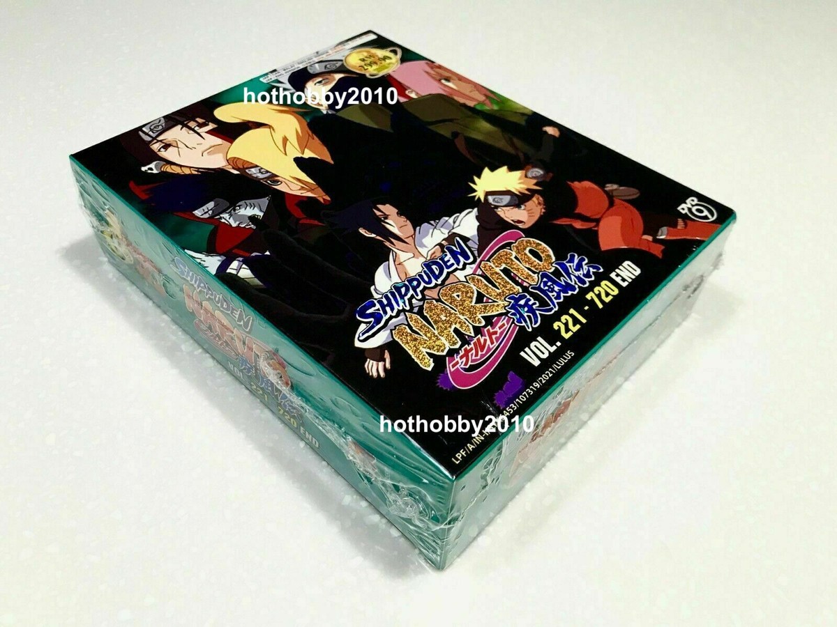 Naruto: Chapter Shippuden (VOL.221 - 720 End) ~ English