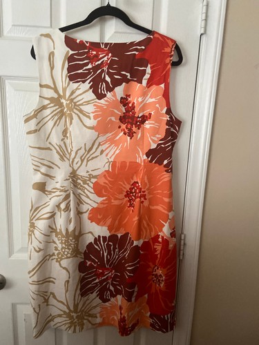 Vestido Floral Mujer Talbots Multicolor - Talla Desconocida - Imagen 3 de 4