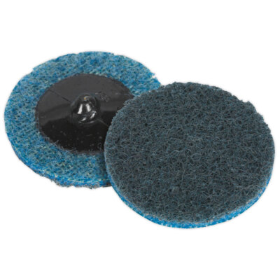 Sealey Quick Change Preparation Pad Ø50mm Coarse Pack of 10 PTCQC50C main image 0
