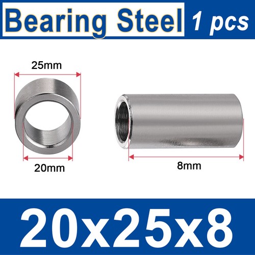 Inner Dia 20-27mm Bearing Steel Spacer Bushing Standoff Collar Stand Off Spacers - 第 48/256 張圖片