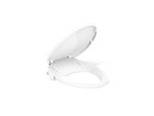 Purewash M300 Manual Elongated Bidet Toilet Seat, White Handle, Quiet-Close Lid