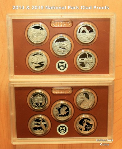 2010 - 2021 All 229 Quarter National Park PDSS Business, Satin & Clad Proof Set - Picture 7 of 9