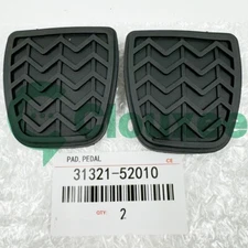 MANUAL BRAKE & CLUTCH PEDAL PAD SET For TOYOTA CAMRY TACOMA MATRIX YARIS