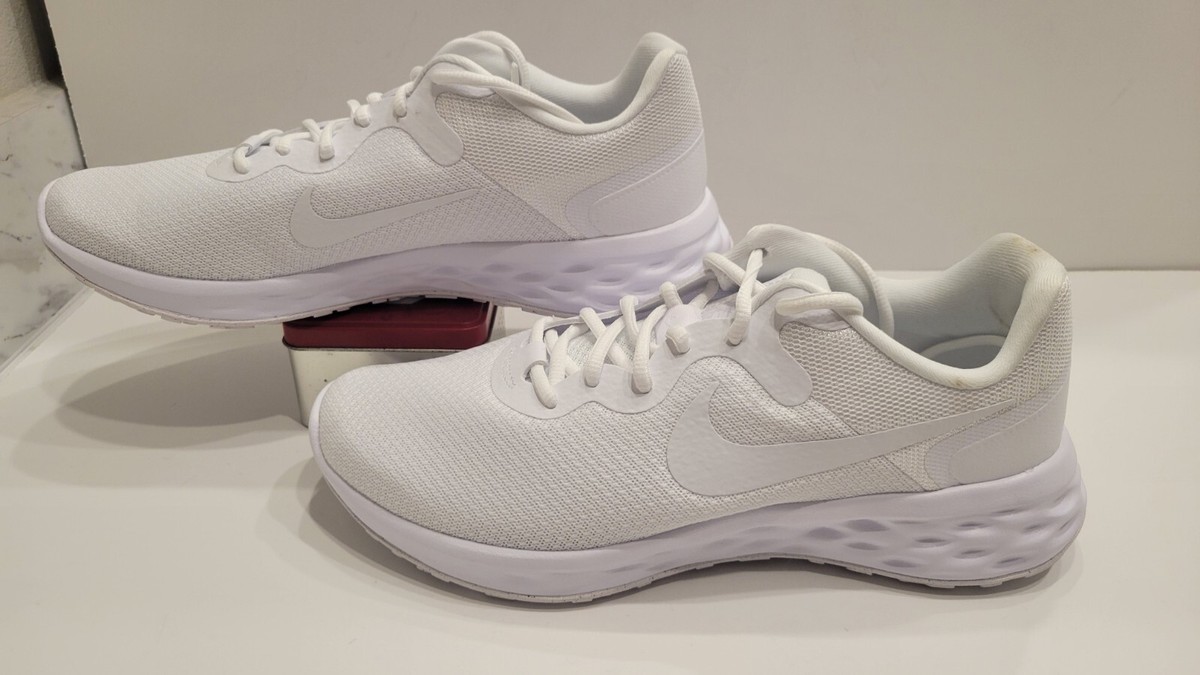 nike revolution triple white