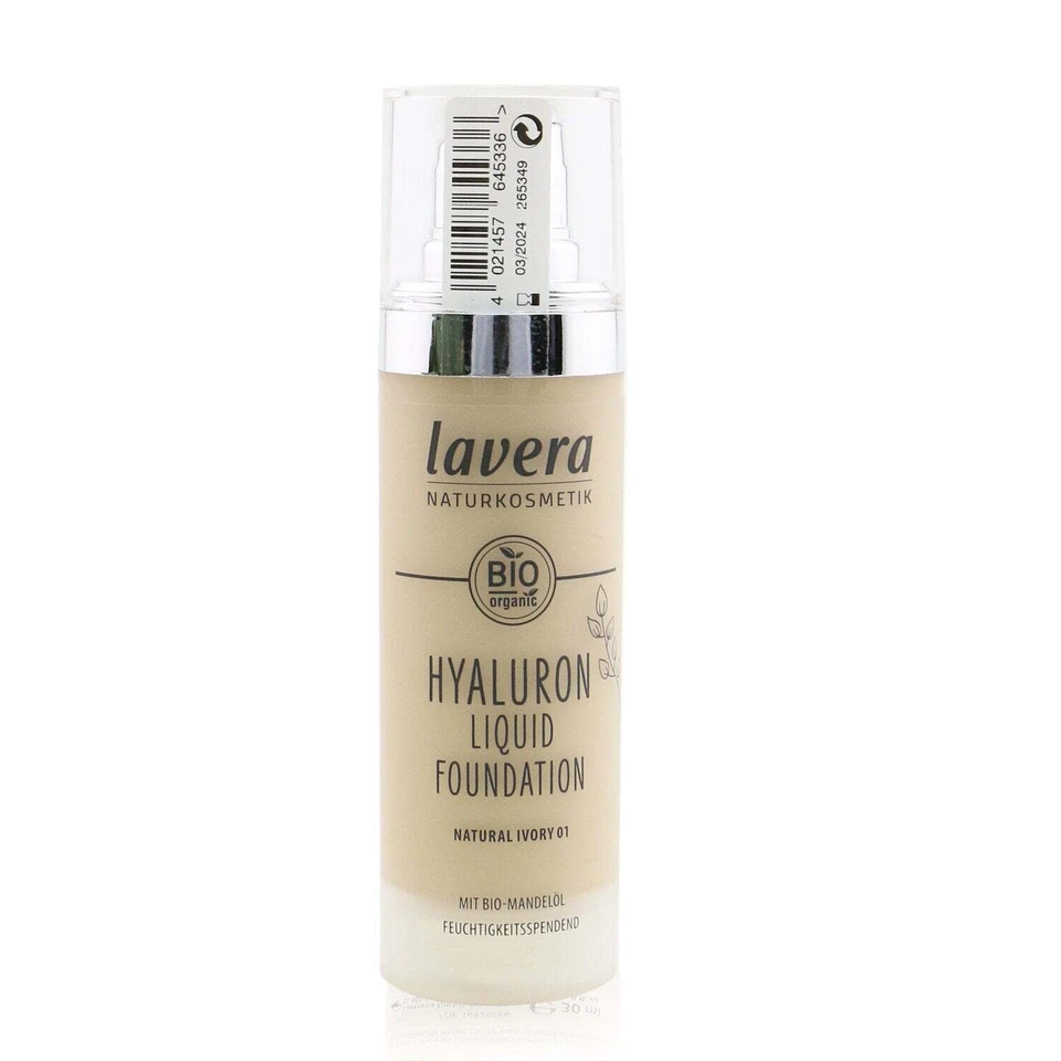 Lavera Hyaluron Liquid Foundation - # 03 Warm Nude 30ml/1oz - Imagem 4 de 4