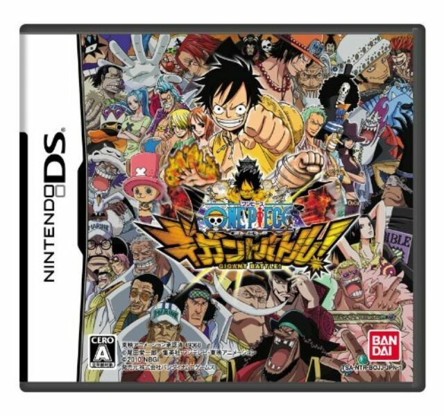 One Piece Gigant Battle Nintendo Ds 10 Japanese Version For Sale Online Ebay