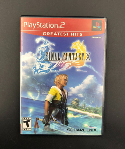 Final Fantasy X FFX - Greatest Hits (PlayStation 2, PS2) w/ Manual - Afbeelding 1 van 9