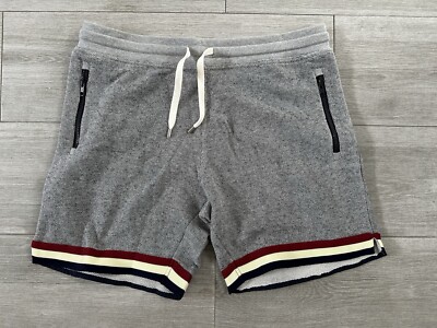 Men's Chubbies The Hook Shots 7'' Soft Courtside Grey Shorts Size XL New w/ Tags