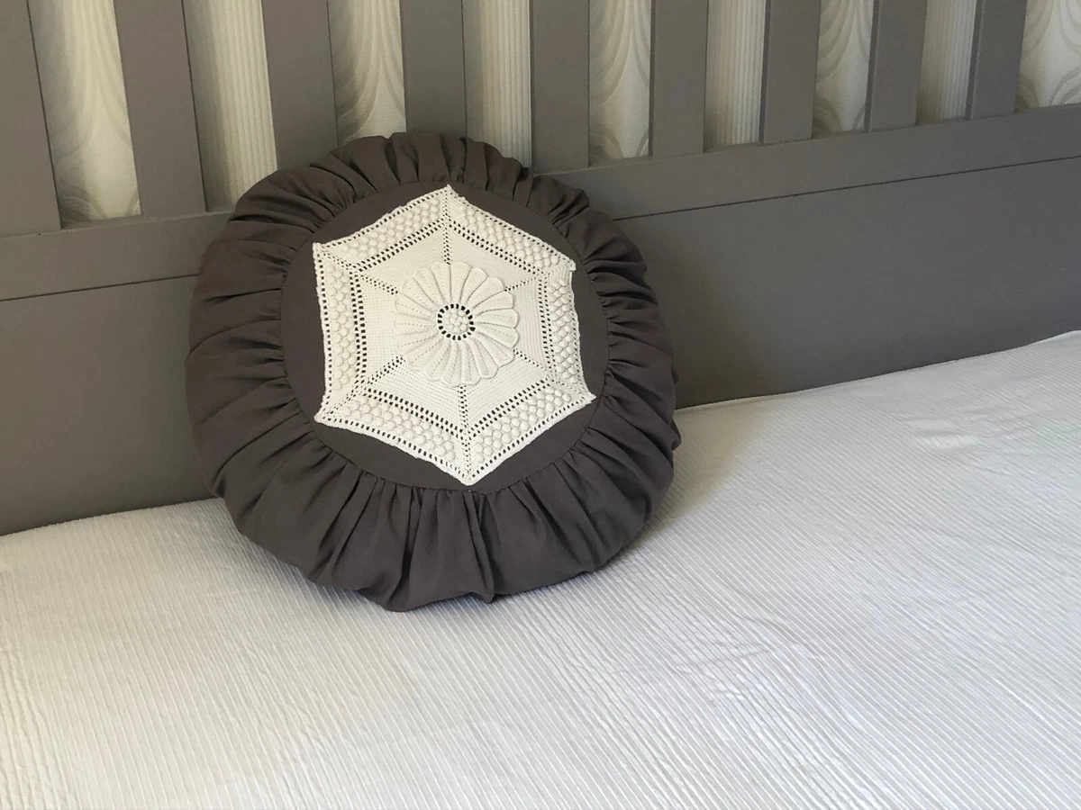 Grand Plaid Baraa Tissé Beige Et Doré 230x145cm – Jeté De Lit Ou Canapé Artisanal Tunisien