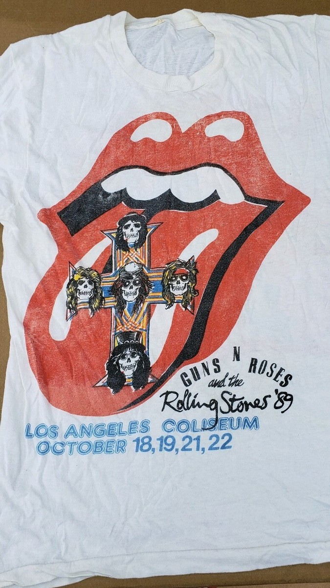 Original Vintage GUNS N ROSES & Rolling Stones LA Concert