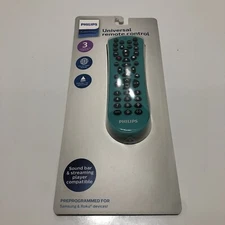 Philips Universal Remote Control - Green/TV, Audio and Video Remote