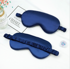 Luxury Pure Organic Satin Silk Eye Mask Soft Relax Travel Sleep Blindfold UK