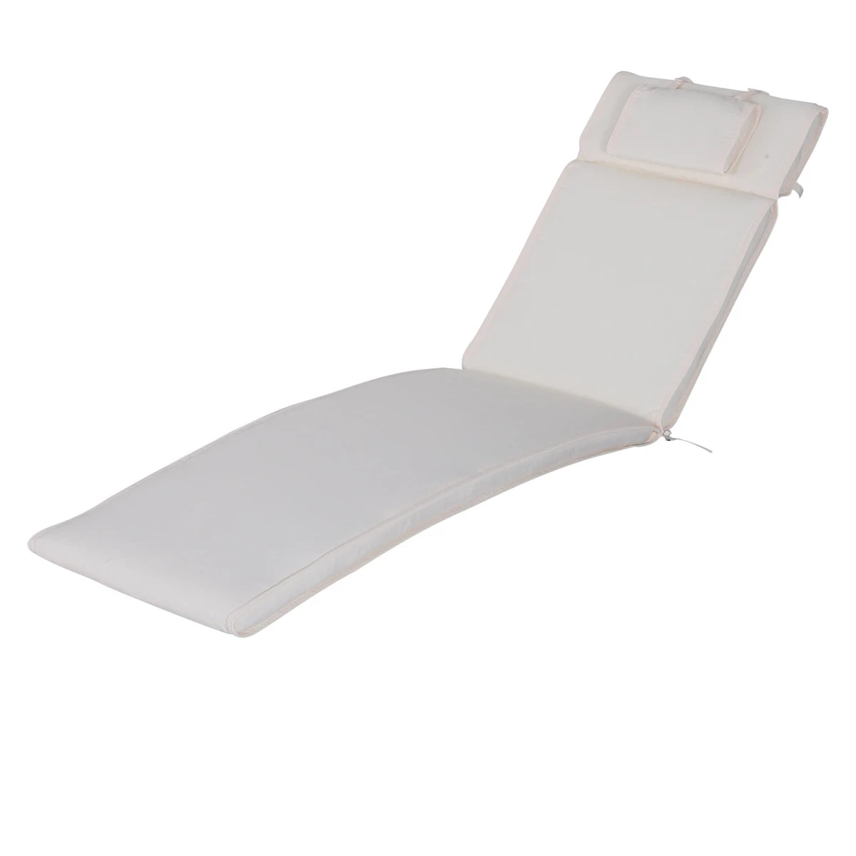 Padded Cushion Replacement Cover Outdoor Patio Sun Lounger Chair