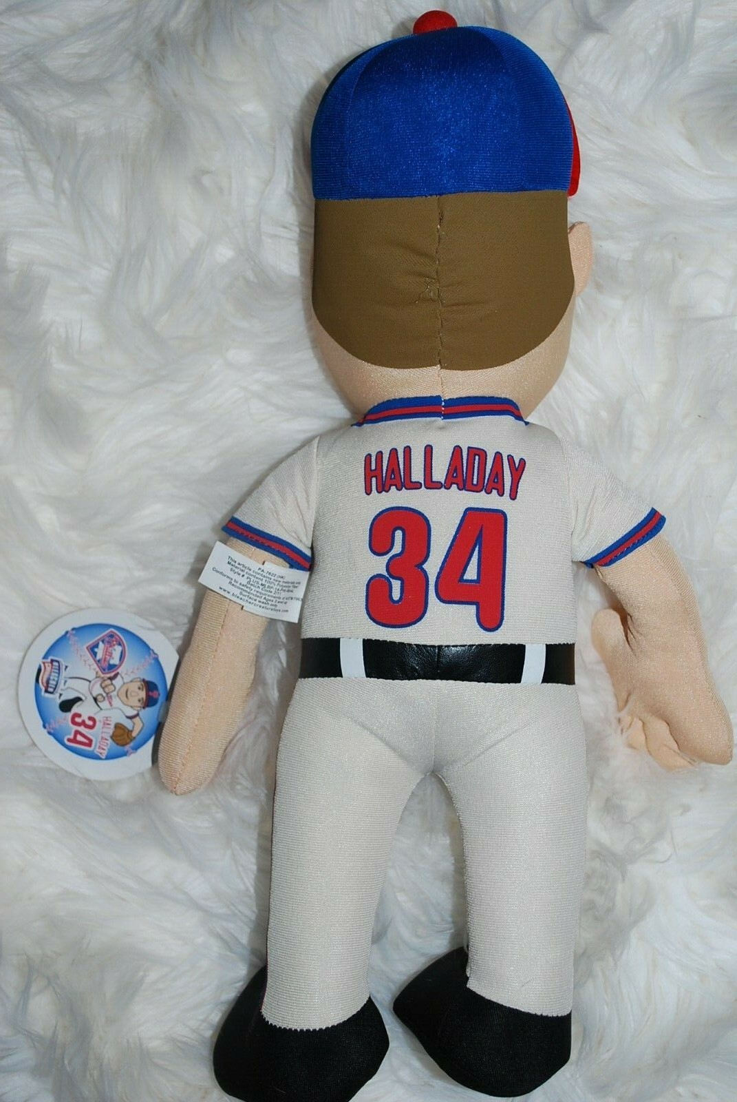 RARE 34 Roy Halladay Bleacher Creatures Philadelphia Phillies Stuffed