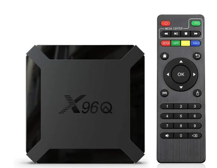 TV Box Android 10.0 4K lecteur multimédia streaming pour écran salon