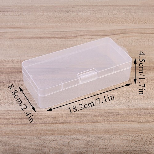 Rectangular Box Transparent Box Tool Box Storage Box Plastic Box Surable Sturdy - Picture 16 of 21