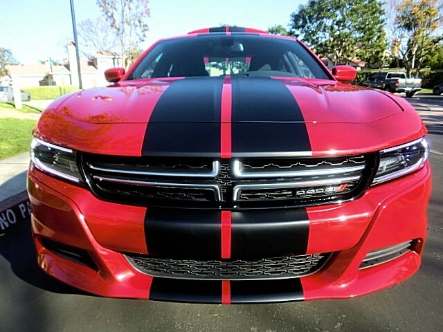 FITS Dodge Charger 15 to 25 Duel Racing Stripe 10" Graphics Vinyl Decal 36 FEET - Image 2 of 4