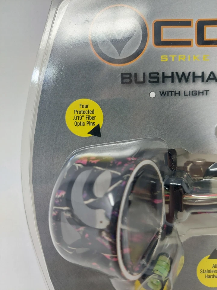 Cobra Bushwhacker 3 针瞄准镜:019 英寸针泥女孩粉色迷彩 C-674 MG 全新 — 第 4/4 张图片