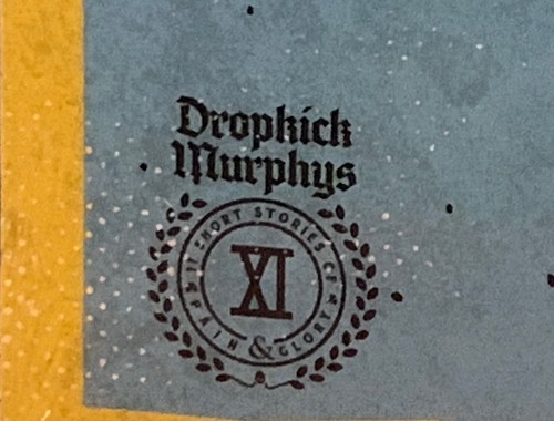 DROPKICK MURPHYS "11 SHORT STORIES OF PAIN & GLORY" SPLATTER VINYL AUTOGRAPHED! - Picture 6 of 10