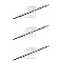 3x Febi 49536 Glühkerze für Mercedes-Benz W204 S204 C204 W205 S205 A205 C205