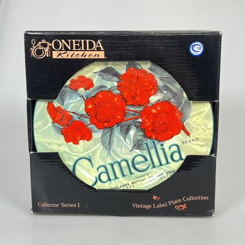 Oneida Kitchen Vintage Crate Label Collector Series 1 Collection Set Of 4 New H3