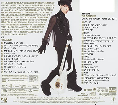 CD＋Blu-ray！PRINCE/プリンス/WELCOME 2 AMERICA PRINCE Welcome 2 America Deluxe Edition CD+BluRay | eBay