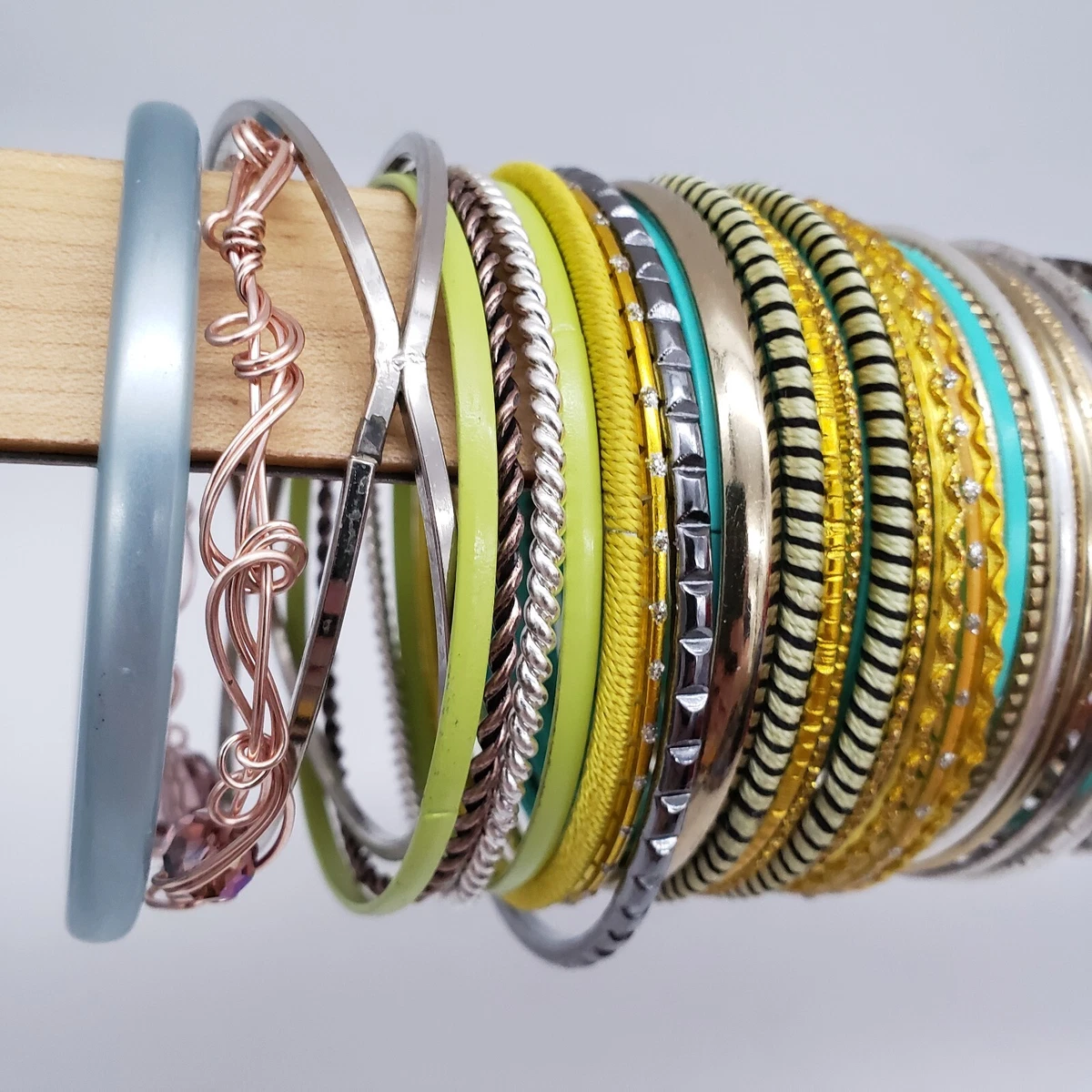 Metal bangle bracelets clearance