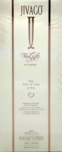 JIVAGO THE GIFT CADEAU EAU DE TOILETTE SPRAY FOR WOMEN 2.5 Oz / 75 ml BRAND NEW! - Picture 1 of 5