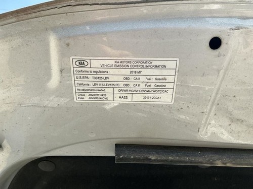 Rear View Mirror Without Compass With Automatic Dimming Fits 14-19 SOUL 777479 - Picture 8 of 15