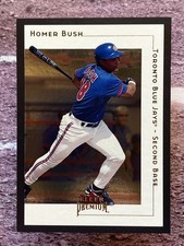 2001 Fleer Premium Homer Bush #94 Toronto Blue Jays