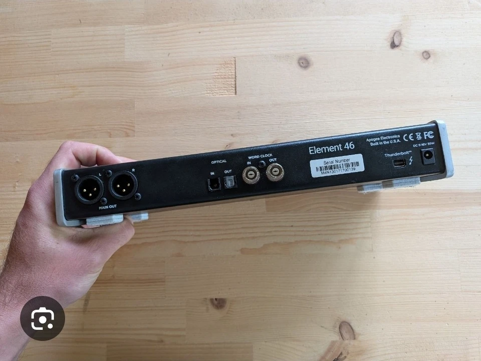 Apogee Element 46 audio system with Thunderbolt. No cables. Untested. - Image 3 of 4