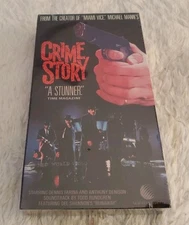 CRIME STORY VHS New/Sealed 1987 Watermark DENNIS FARINA Anthony Denison