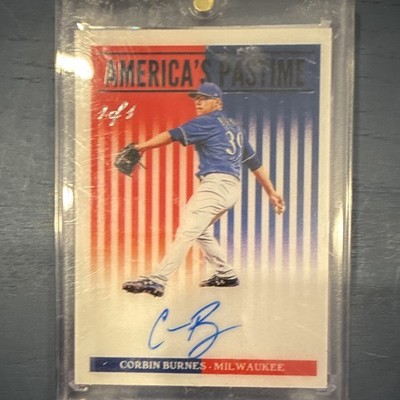 2019 Panini Chronicles America’s Pastime Corbin Burnes Auto 1/1 One of One