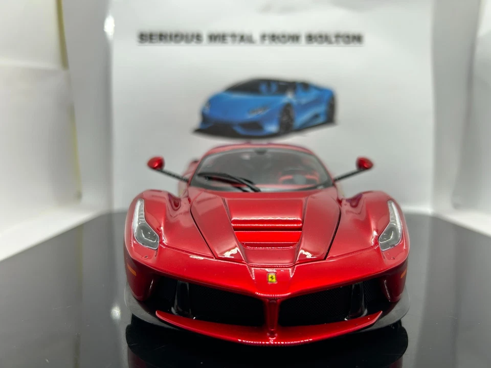 BBR BBR1822H8 FERRARI LA FERRARI DIE CAST 1 OFF SPECIAL FOR LEWIS HAMILTON 1:18 - Image 4 of 4