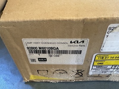 Kia OEM NOS 92800M6010BGA Overhead Console Lamp 2019-2023 Kia