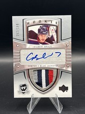 2005-06 Upper Deck The Cup /199 Gilbert Brule #107 RPA Rookie Patch Auto RC