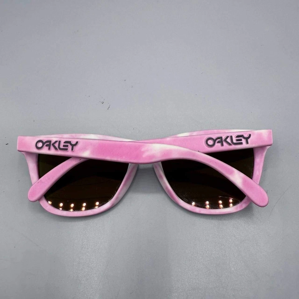 Oakley Frogskins Sunglasses Wildberry Milk with Gray 03-203 55-17 Rare - Image 2 of 4