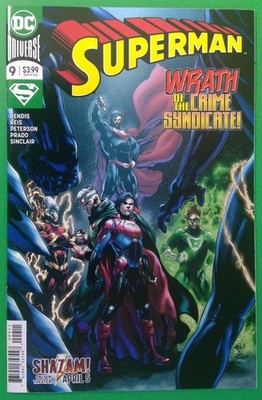 Superman #9 (May 2019)   Wrath of the Crime Syndicate! great conditions.