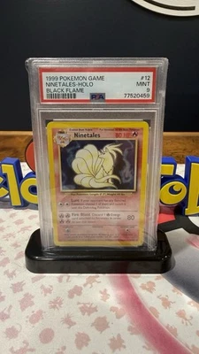 Pokémon TCG Ninetales Base Set 12/102 Holo - Black Flame Error - Image 1 of 2