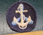 WW2 German Navy Kriegsmarine Anchor Sleeve Patch – Vintage Military Insignia