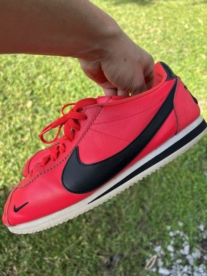 Nike Classic Cortez Premium Red Orbit Men s Size 10 Leather Sneakers