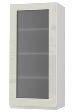 Armario colgante de cocina XL FLORENCE 45x96cm vidrio lacado color a elegir FL-W4S/45