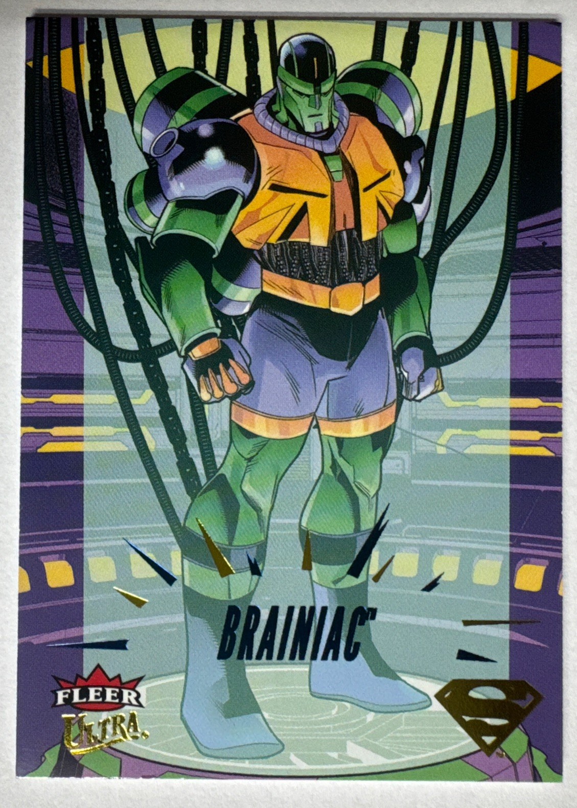 2026 Fleer Ultra Superman Brainiac supergirl parallel  /252