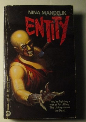 Entity by Nina Mandelik 1991 Diamond Horror Paperback Book PB Used OOP Monsters